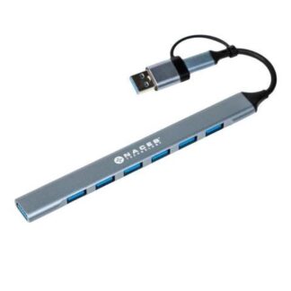 NACEB HUB USB-C - USB-A 2.0 USB-A 3.0 480 MBIT-S