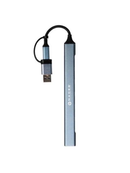 NACEB HUB USB-C - USB-A 2.0 USB-A 3.0 480 MBIT-S - Image 2