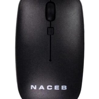 NACEB MOUSE SLIM NEGRO INAL 2.4G NA0136N