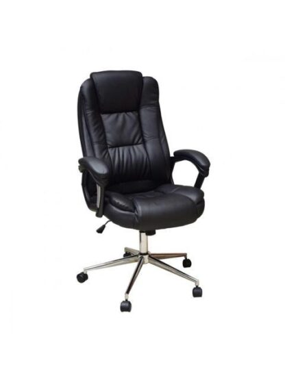 NACEB SILLA EJECUTIVA CON REPOSABRAZOS NEGRO
