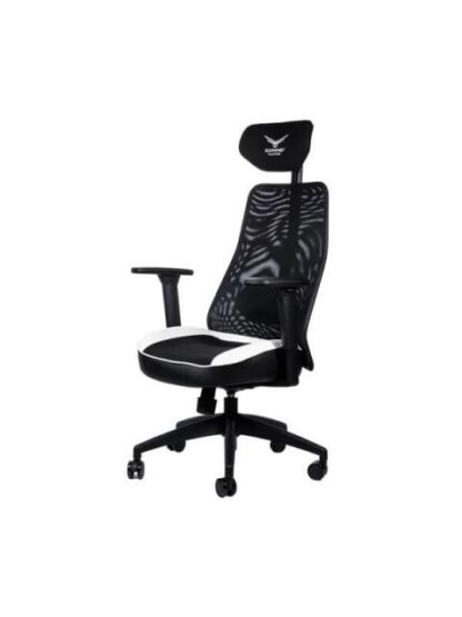 NACEB SILLA GAMER X-ONE HASTA 140KG NEGRO-BLANCO - Image 2