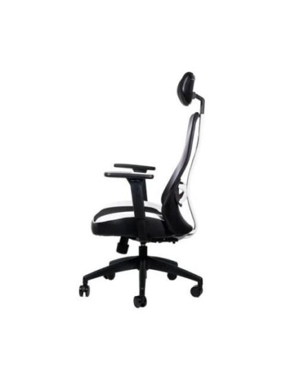 NACEB SILLA GAMER X-ONE HASTA 140KG NEGRO-BLANCO - Image 3