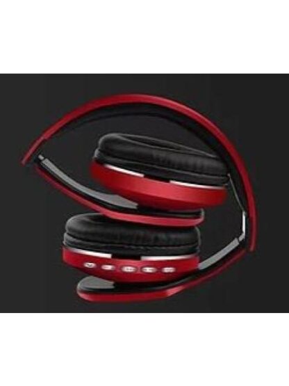 NACEB TECHNOLOGY AUDIFONOS CON MICROFONO CETUS BLUETOOTH INALAMBRICO ROJO    - Image 4