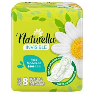 NATURELLA INVISIBLE CON ALAS 8 PZ