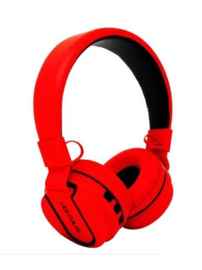 NECNON AUDIFONOS CON MICROFONO NBH-05 BLUETOOTH INALAMBRICO ROJO