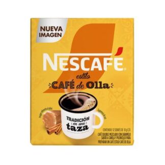NESCAFE CAFE DE OLLA STICK PAQ. 12 PZ DE 10 GR