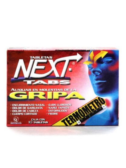 NEXT ANTIGRIPAL CON 10 TABLETAS