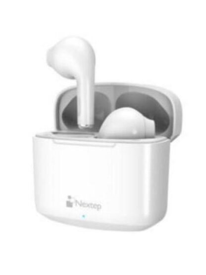 NEXTEP AUDIFONOS INTRAURICULARES CON MICROFONO NE-428B BLUETOOTH INALAMBRICO BLANCO