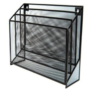 NEXTEP ORGANIZADOR DE MALLA METALICA NE-176 3 NIVELES NEGRO