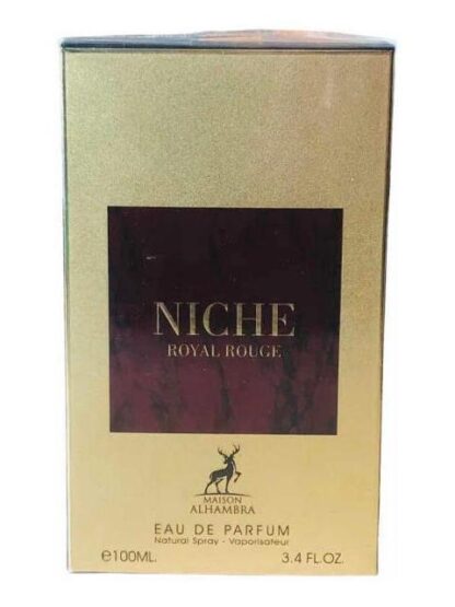 NICHE ROYAL ROUGE MAISON ALHAMBRA 100 ML EDP SPRAY - UNISEX - Image 2