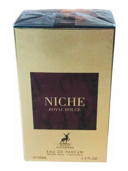 NICHE ROYAL ROUGE MAISON ALHAMBRA 100 ML EDP SPRAY - UNISEX - Image 3