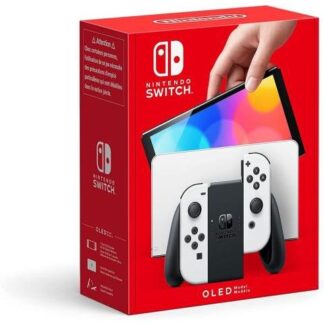 NINTENDO SWITCH MODELO OLED COLOR JOYCONS BLANCO. VERSION INTERNACIONAL
