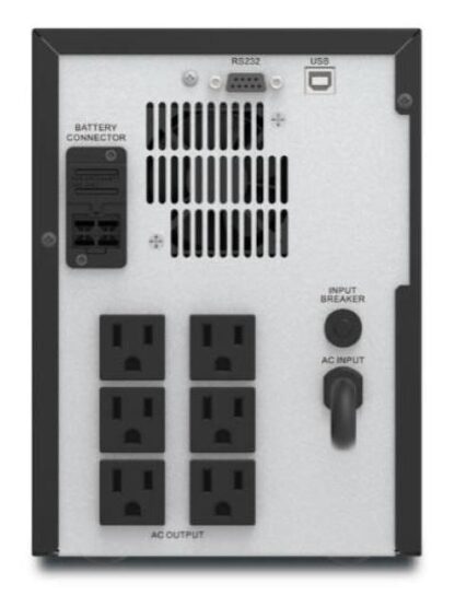 NO BREAK APC EASY UPS SMV1000A LINEA INTERACTIVA 700W 1000VA ENTRADA 78V SALIDA 150V 6 CONTACTOS - Image 4