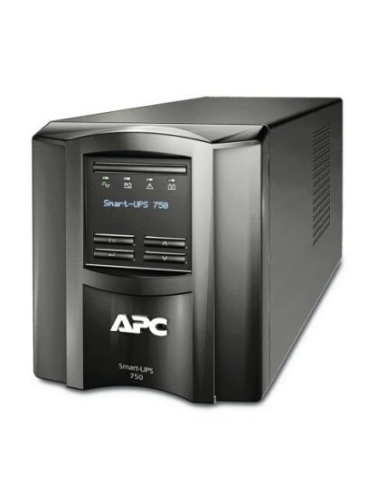 NO BREAK APC SMT750C LINEA INTERACTIVA 500W 750VA ENTRADA 82V - 144V SALIDA 110V - 127V 6 CONTACTOS