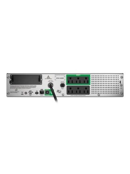 NO BREAK APC SMT750RM2UC LINEA INTERACTIVA 500W 750VA ENTRADA 82V - 114V SALIDA 110V - 127V 6 SALIDAS - Image 3
