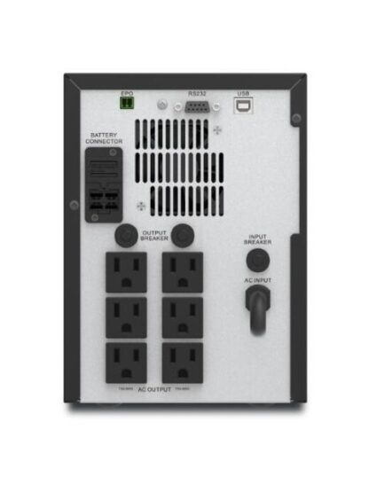NO BREAK APC SMV1500A LINEA INTERACTIVA 1050W 1500VA ENTRADA 78V - 150V SALIDA 120V 6 CONTACTOS - Image 3
