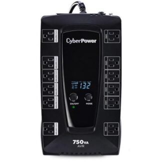 NO BREAK CYBERPOWER AVRG750LCD 450W 750VA ENTRADA 90-148V SALIDA 120V 12 CONTACTOS