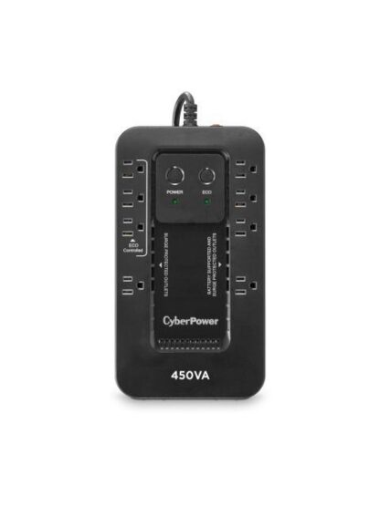 NO BREAK CYBERPOWER EC450G OFFLINE 260W 450VA ENTRADA 96 - 140V SALIDA 120 - 120V 8 CONTACTOS