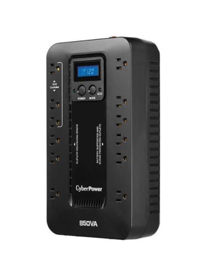 NO BREAK CYBERPOWER ECOLOGIC UPS EC850LCD 510W 850VA ENTRADA 96-140V - Image 7