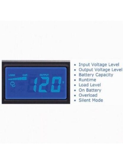 NO BREAK CYBERPOWER OR1000LCDRM1U SMART APP INTELLIGEN 600W 1000VA 6 CONTACTOS - Image 3