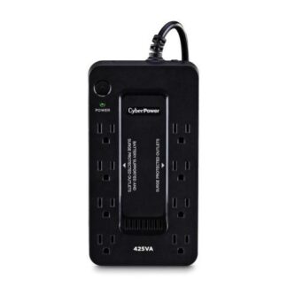 NO BREAK CYBERPOWER ST425 LINEA EN ESPERA 260W 425VA ENTRADA 96 V - 140V SALIDA 120V 8 SALIDAS
