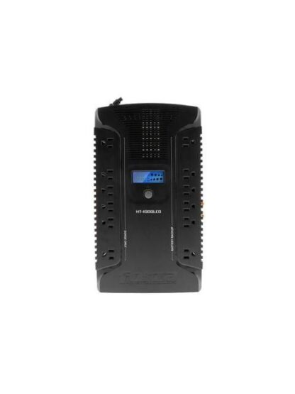 NO BREAK FORZA POWER TECHNOLOGIES HT-1000LCD INTERACTIVO 500W 1000VA ENTRADA 81-145V SALIDA 120V 12 CONTACTOS
