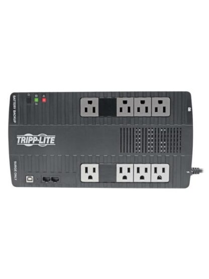 NO BREAK TRIPP LITE BY EATON AVR550U LINEA INTERACTIVA 300W 550VA ENTRADA 110V - 120V SALIDA 115V - 120V 8 SALIDAS - Image 3
