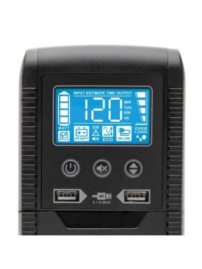 NO BREAK TRIPP LITE BY EATON ECO1000LCD LINEA INTERACTIVA 600W 1.000VA ENTRADA 120V SALIDA 110V - 120V 8 SALIDAS - Image 4