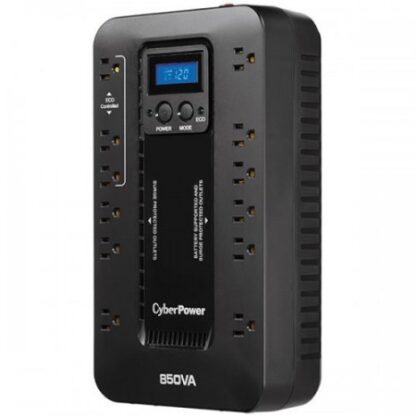 NO BREAK CYBERPOWER ECOLOGIC UPS EC850LCD 510W 850VA ENTRADA 96-140V - Image 3