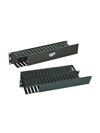 NORTH SYSTEM ORGANIZADOR DE CABLES HORIZONTAL 19 2U NEGRO