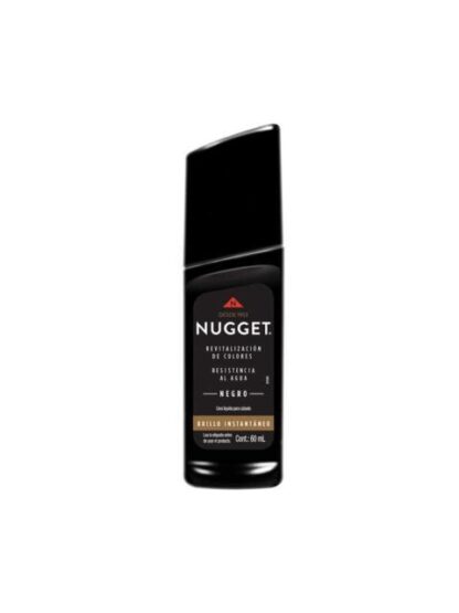 NUGGET CERA CALZADO LIQUIDO NEGRA 60 ML