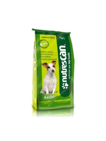 NUTRESCAN BASICO ALIM PERRO ADULTO 22 KG