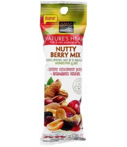 NUTTY BERRY MIX 35 G NATURES HEART P 12