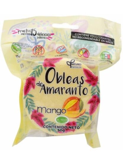 OBLEAS AMARANTO MANGO 50 G NATURED C 12