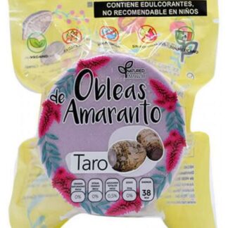 OBLEAS DE AMARANTO CON TARO 50 G NATURED C 12