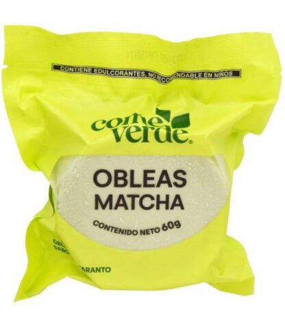 OBLEAS MATCHA 60 G COME VERDE