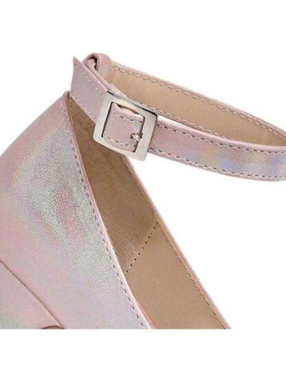 ZAPATILLA METALICA MOÑO ROSA VIVIS SHOES KIDS - Image 3