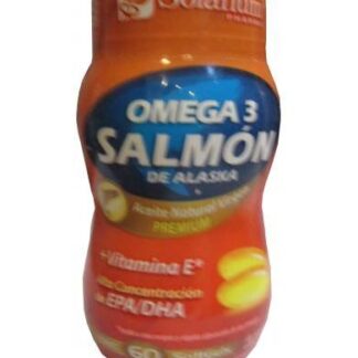 OMEGA 3 Y VITAMINA E 60 CAP SOLANUM