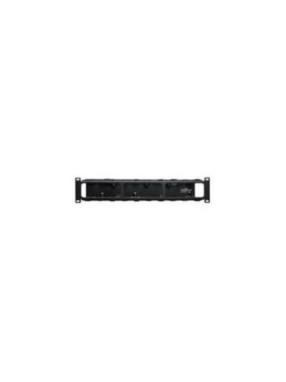 TRIPP LITE ORGANIZADOR DE CABLES HORIZONTAL PARA RACK 19 2U NEGRO - Image 2