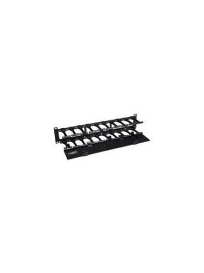 TRIPP LITE ORGANIZADOR DE CABLES HORIZONTAL PARA RACK 19 2U NEGRO - Image 4