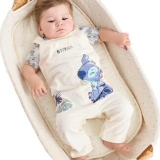 OVEROL ESTAMPADO APLICACIONES BEIGE DISNEY BABY
