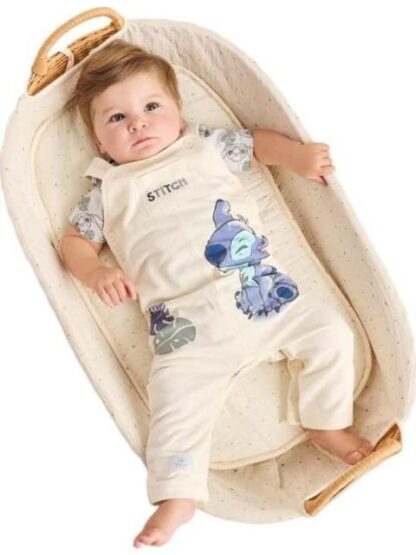 OVEROL ESTAMPADO APLICACIONES BEIGE DISNEY BABY - Image 2