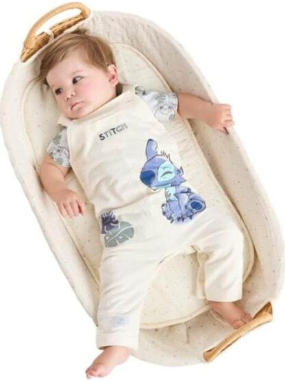 OVEROL ESTAMPADO APLICACIONES BEIGE DISNEY BABY - Image 3