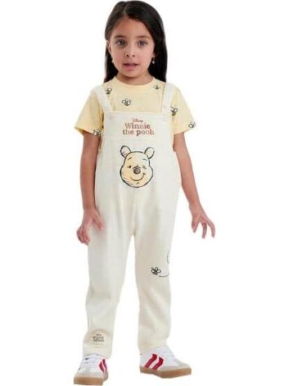 OVEROL ESTAMPADO APLICACIONES BEIGE WINNIE THE POOH - Image 2