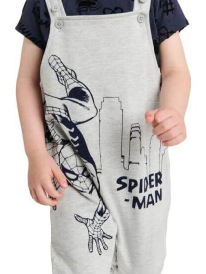 OVEROL ESTAMPADO APLICACIONES GRIS MARVEL - Image 5