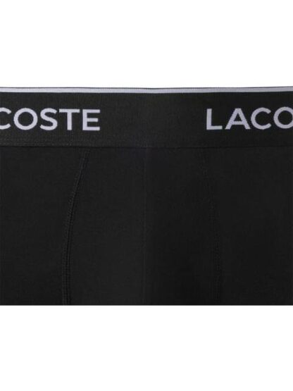 PACK 3 BOXERS ALGODON NEGRO LACOSTE - Image 4