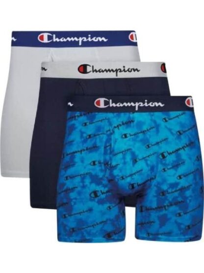 PACK DE 3 BOXERS BRIEF GRIS CHAMPION