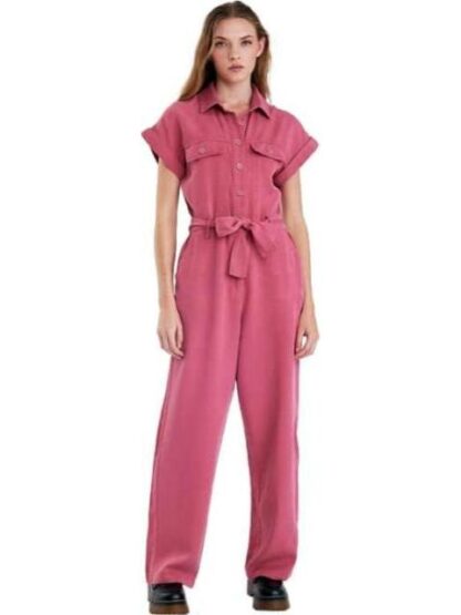 PALAZZO CON CINTO ROSA HOLLY LAND