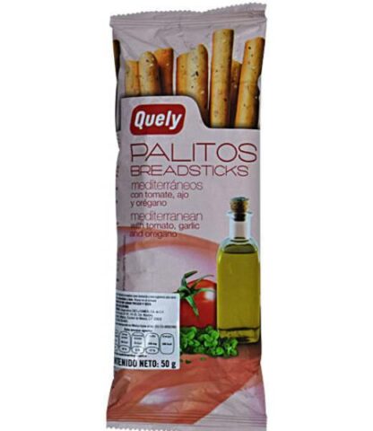 PALITOS SABOR MEDITERRANEO 50 G QUELY
