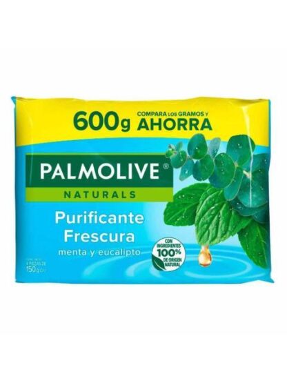 PALMOLIVE JABON NATURALS MENTA&EUCA 4 150G